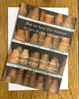 Clay Pots - Notecard